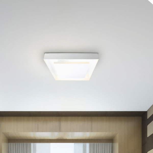 Luminária de Embutir LED Themis AY208040 23W 3000K 40x40cm Branca - Imagem 2