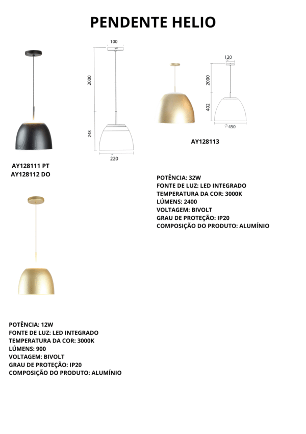 Pendente Helio - Imagem 2