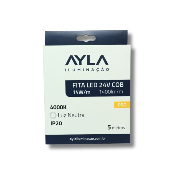 Fita LED 24V 4000K 14W/m (COB)
