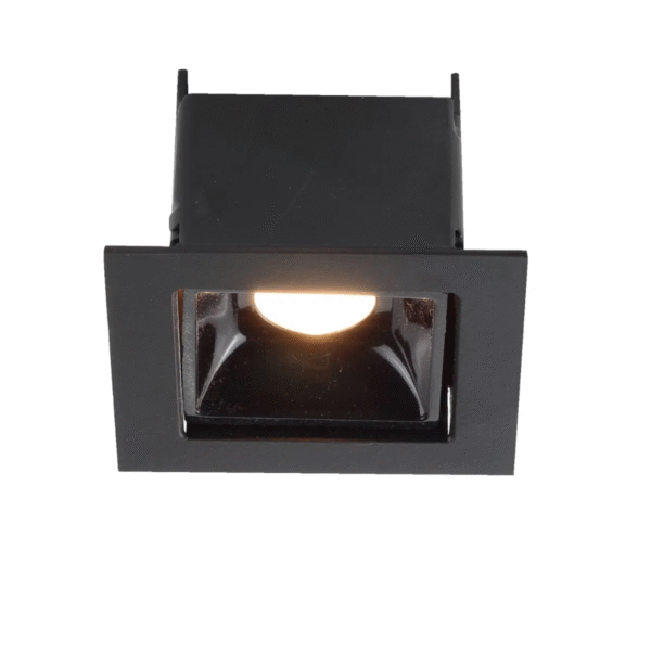 Luminária de Embutir LED Pandora AY188043 2W 3000K Preta