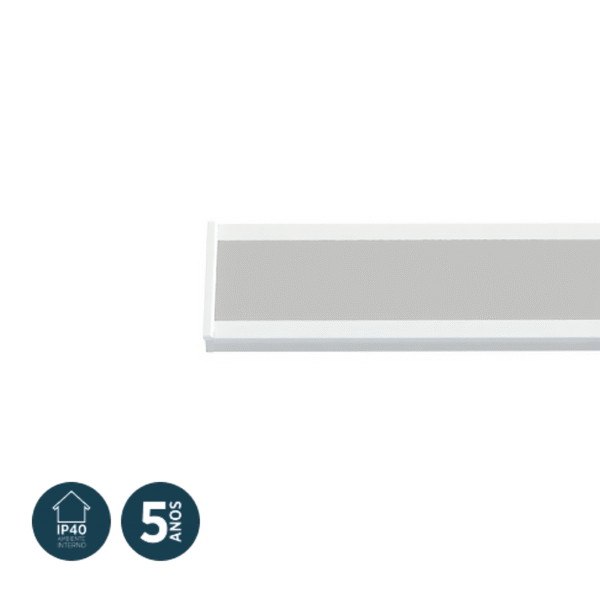 Perfil Sobrepor para Fita LED 1m Branco AY303251 Neo