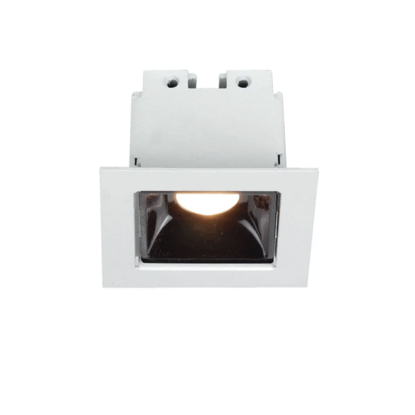 Luminária de Embutir LED Pandora AY188044 2W 3000K Branca (Fundo Preto)