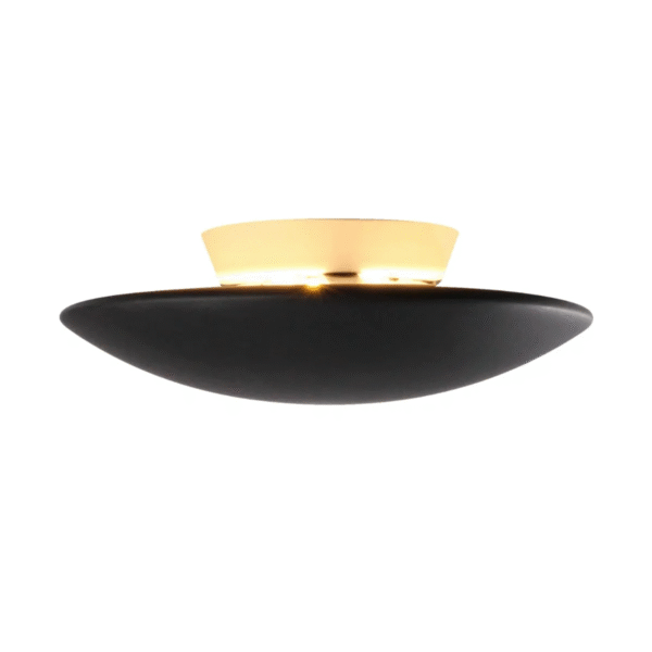 Arandela LED 5W 3000K Bivolt Preta AY178035 26cm Nix