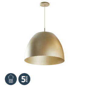 Pendente LED 35W 3000K Bivolt Dourado AY128113 Helio